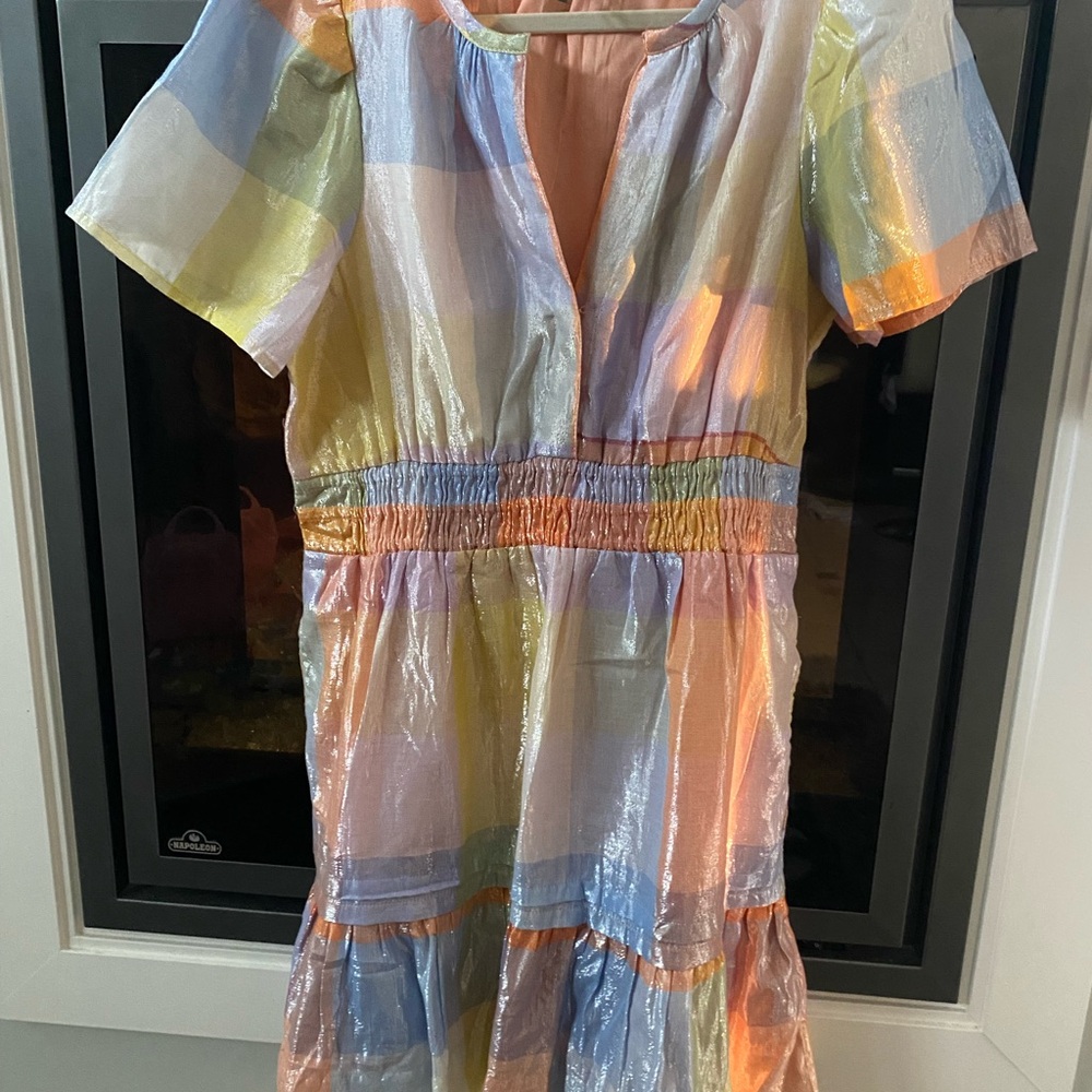 Anthropologie Multicolor Striped Dress - Picture 3 of 12